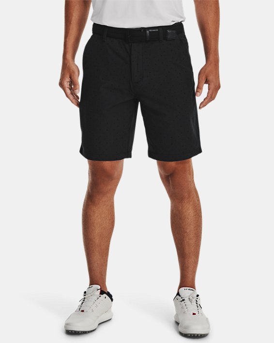 Men's UA Drive Geo Printed Shorts in Black image number 0